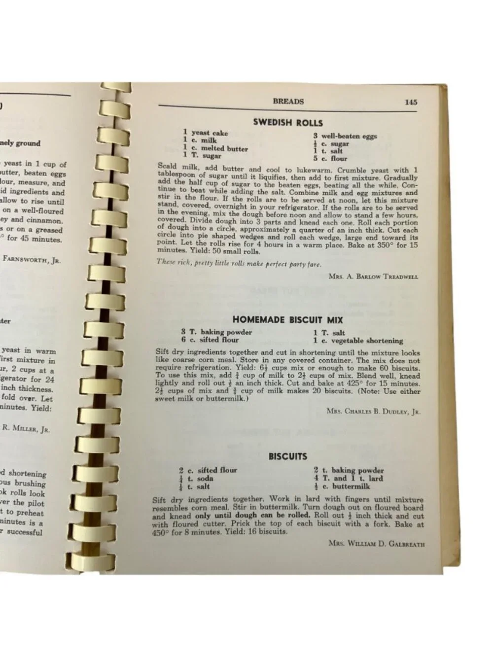 Vintage The Memphis Cook Book 13th Ed 1969 Junior League Tennessee Spiral Bound